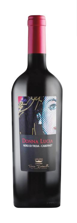 Donna Lucia-Vino di uve Nero di Troia, Cabernet/Sauvignon